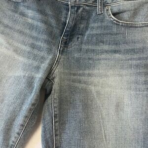 Lucky Brand Womens Mid Rise Skinny Jeans Medium Wash Blue  8 29 Cropped Denim